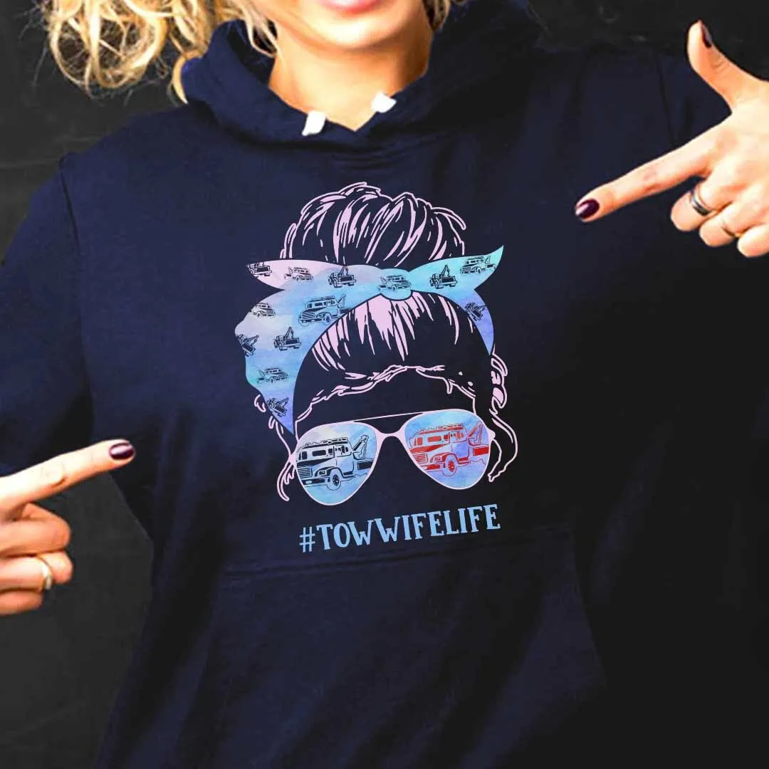 Aweosme Tow Truck Operator-Hoodie-#M211123JTLIFE9FTTOZ6
