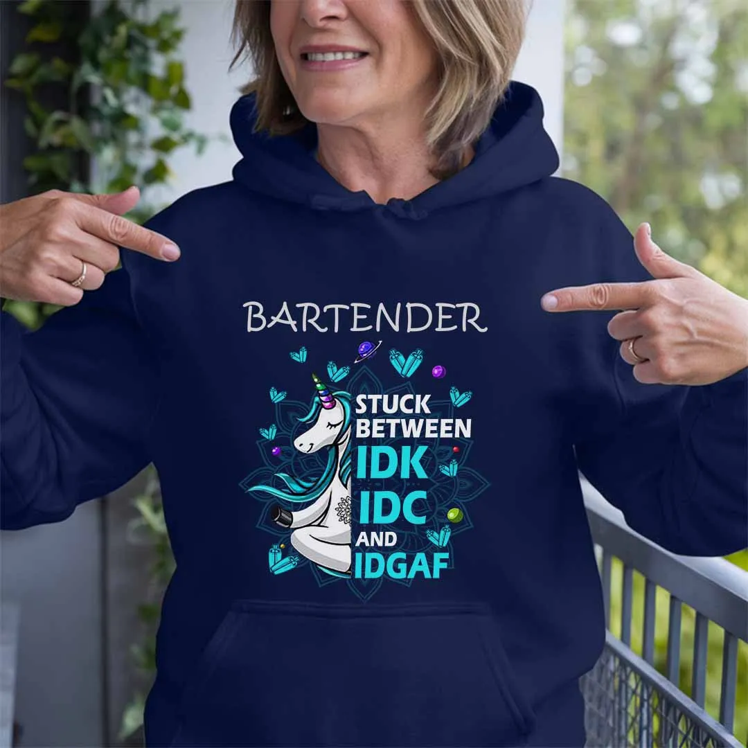 Awesome Bartender stuck between-Hoodie-#F221024STUCK4FBARTZ4