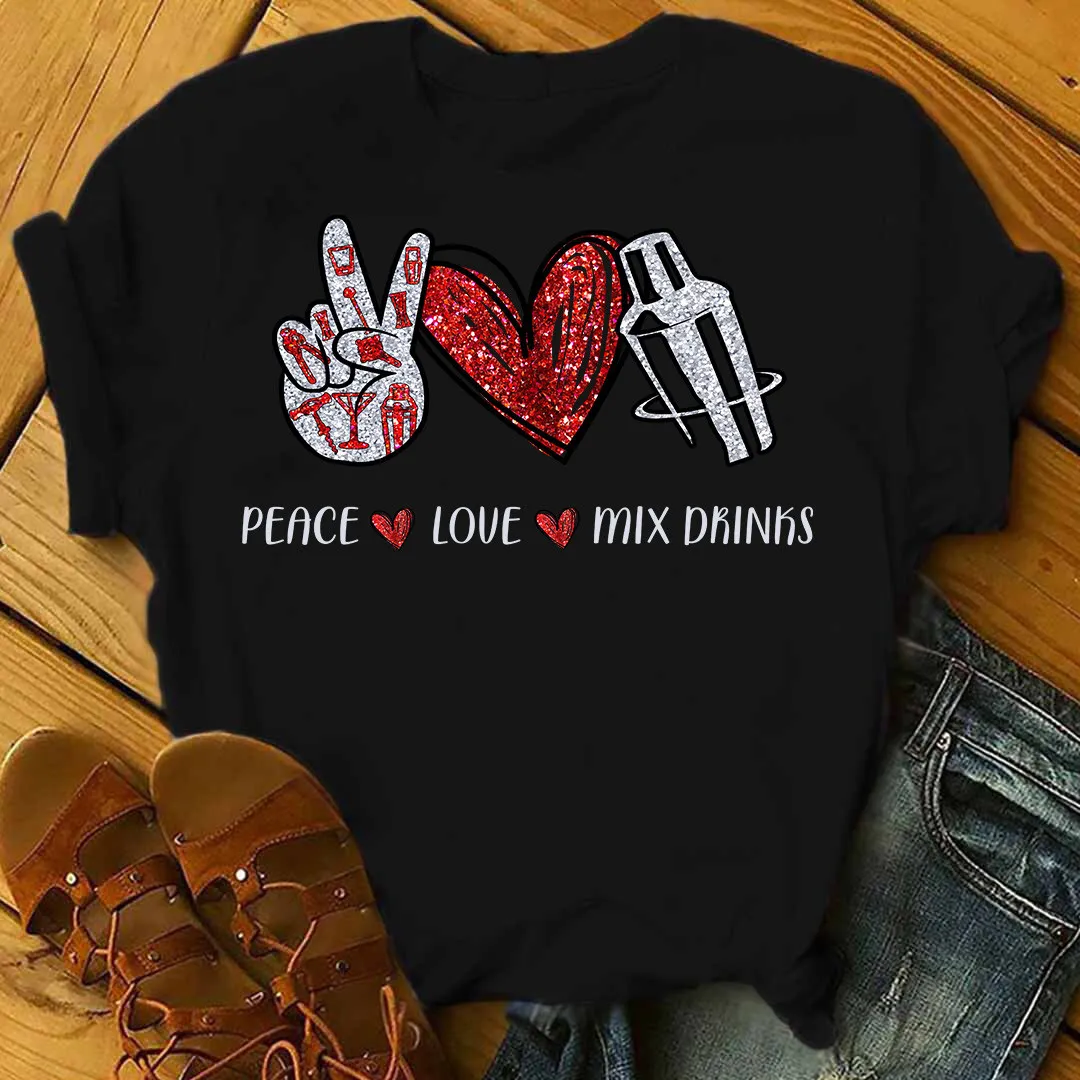 Awesome Bartender -T-shirt – #F161123PEACLO5FBARTZ8