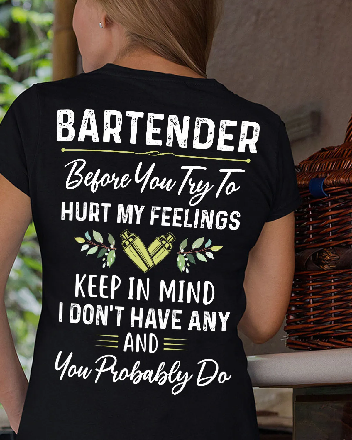 Awesome Bartender -T-shirt- #F231123PROBDO2BBARTZ2