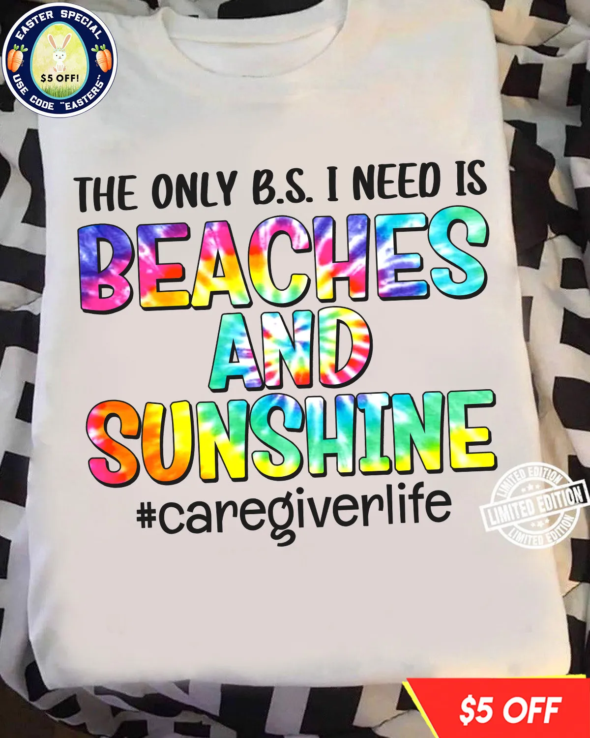 “Shop our Caregiver T-Shirt #F040423BEACHES1FCAREZ4