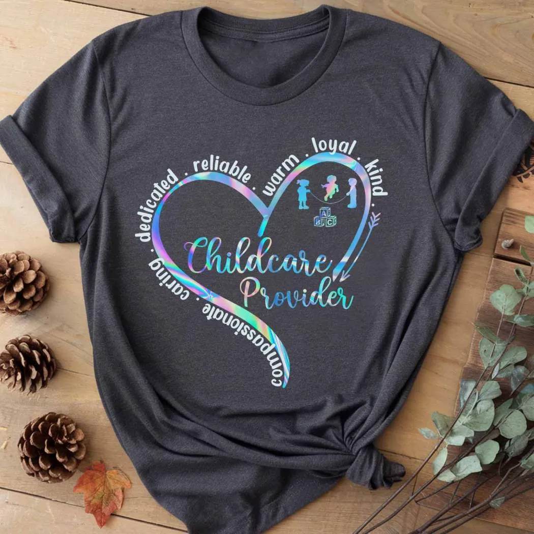 Awesome Childcare Provider-T-Shirt-#F130924WARM2FCHPRZ4