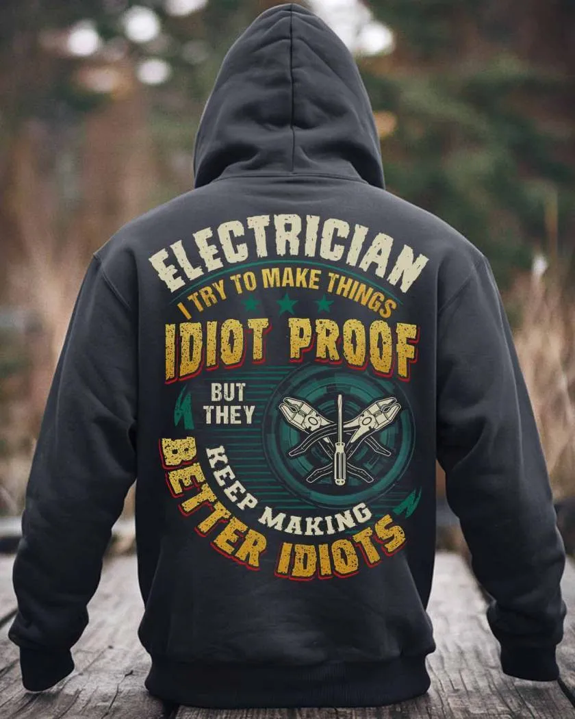 Awesome Electrician-Hoodie-#M141224IDPRF16BELECZ6