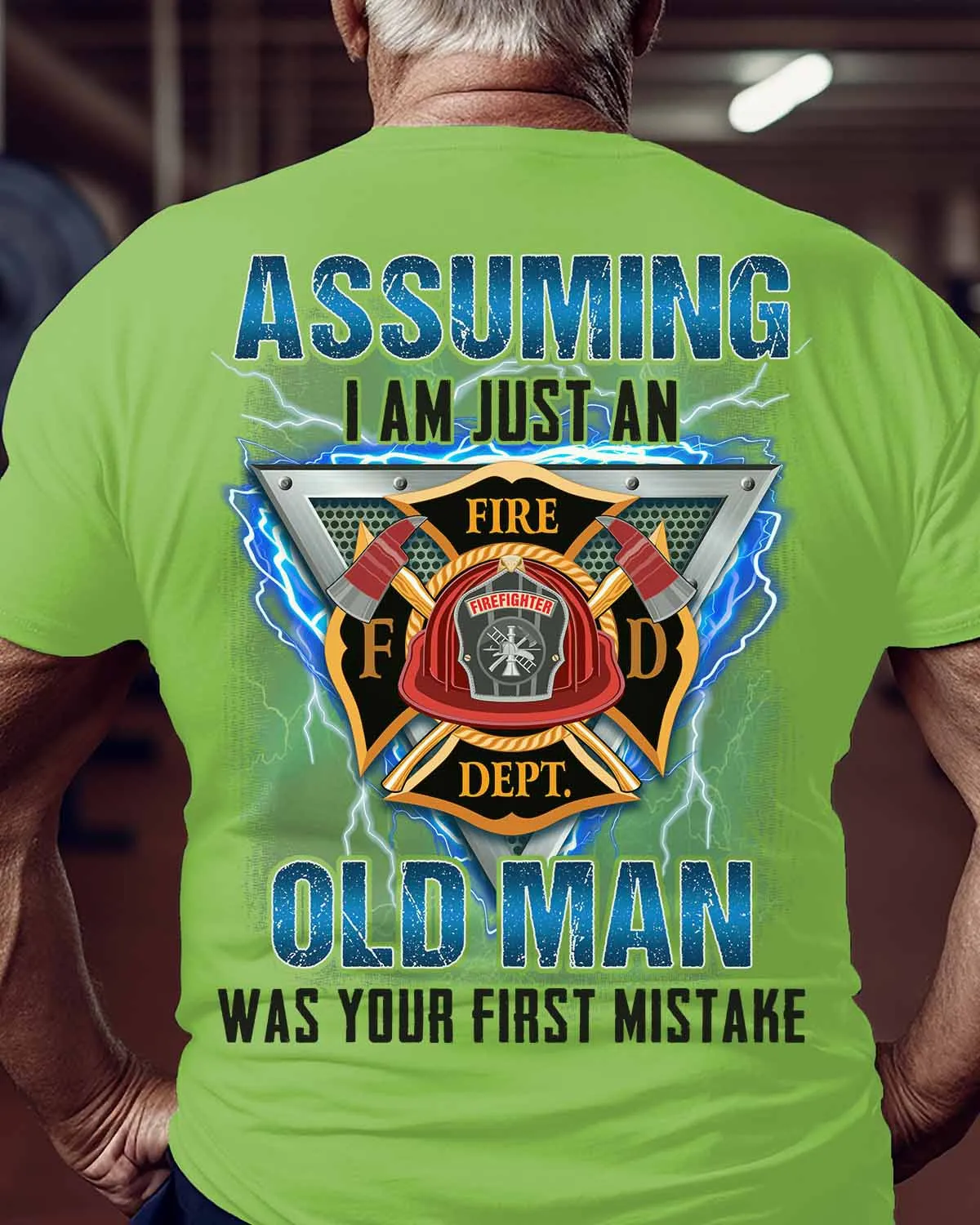 “Firefighter T-Shirt | Assumption Debunked #M050723YOFIR4BFIREZ8