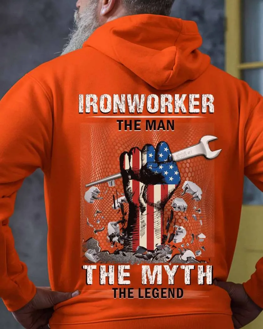 Awesome Ironworker -Hoodie-#M151124THEMY6BIRONZ6