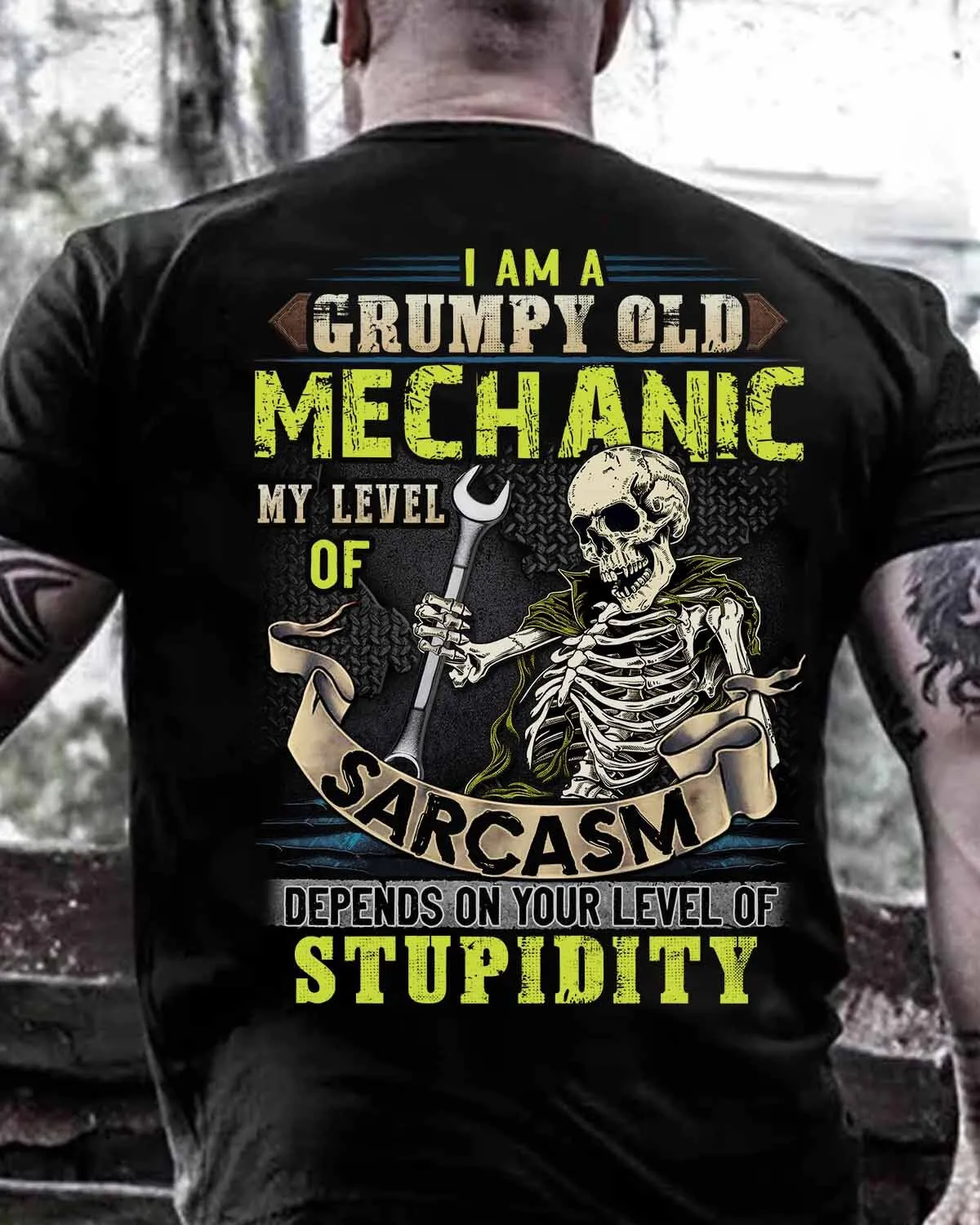 Awesome Mechanic-T-shirt-#M030424DEPON12BMECHZ6
