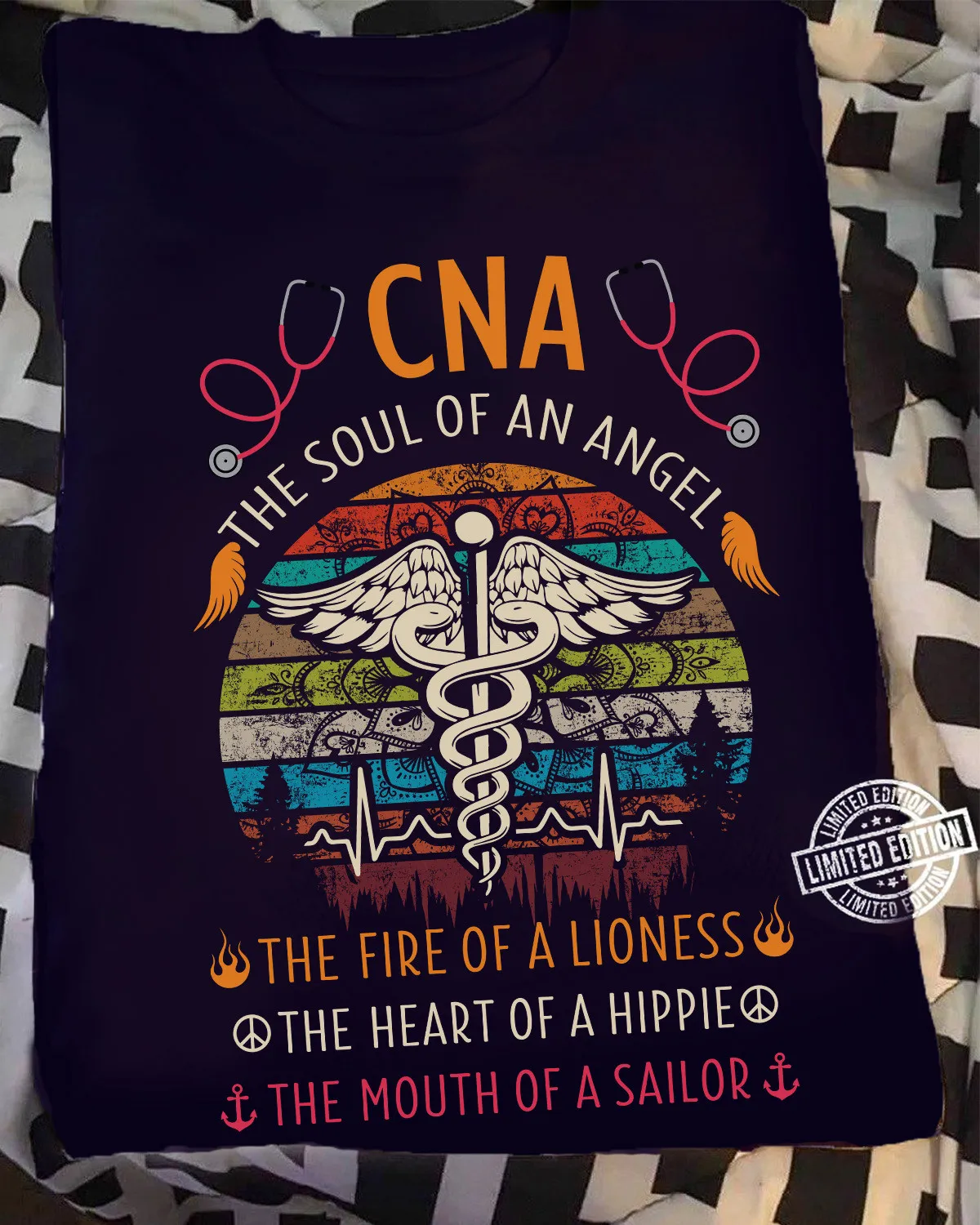Limited Edition CNA T-Shirt | The Soul of an Angel, the Fire of a Lioness #01thesol3fcnaot