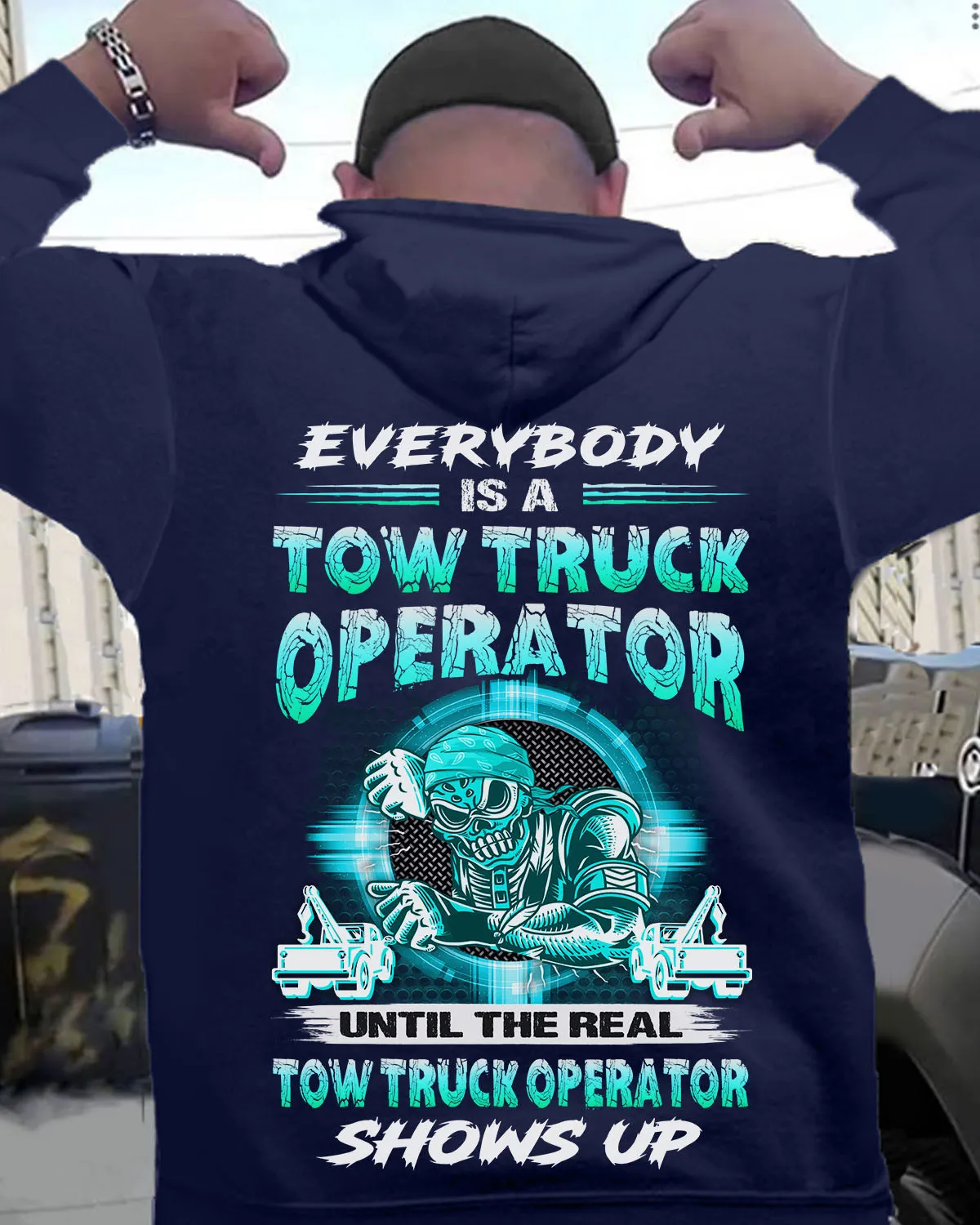 Unique and Stylish Tow Truck Operator T-Shirt | Profession Pride #141022SHOWS19BTTOZ6