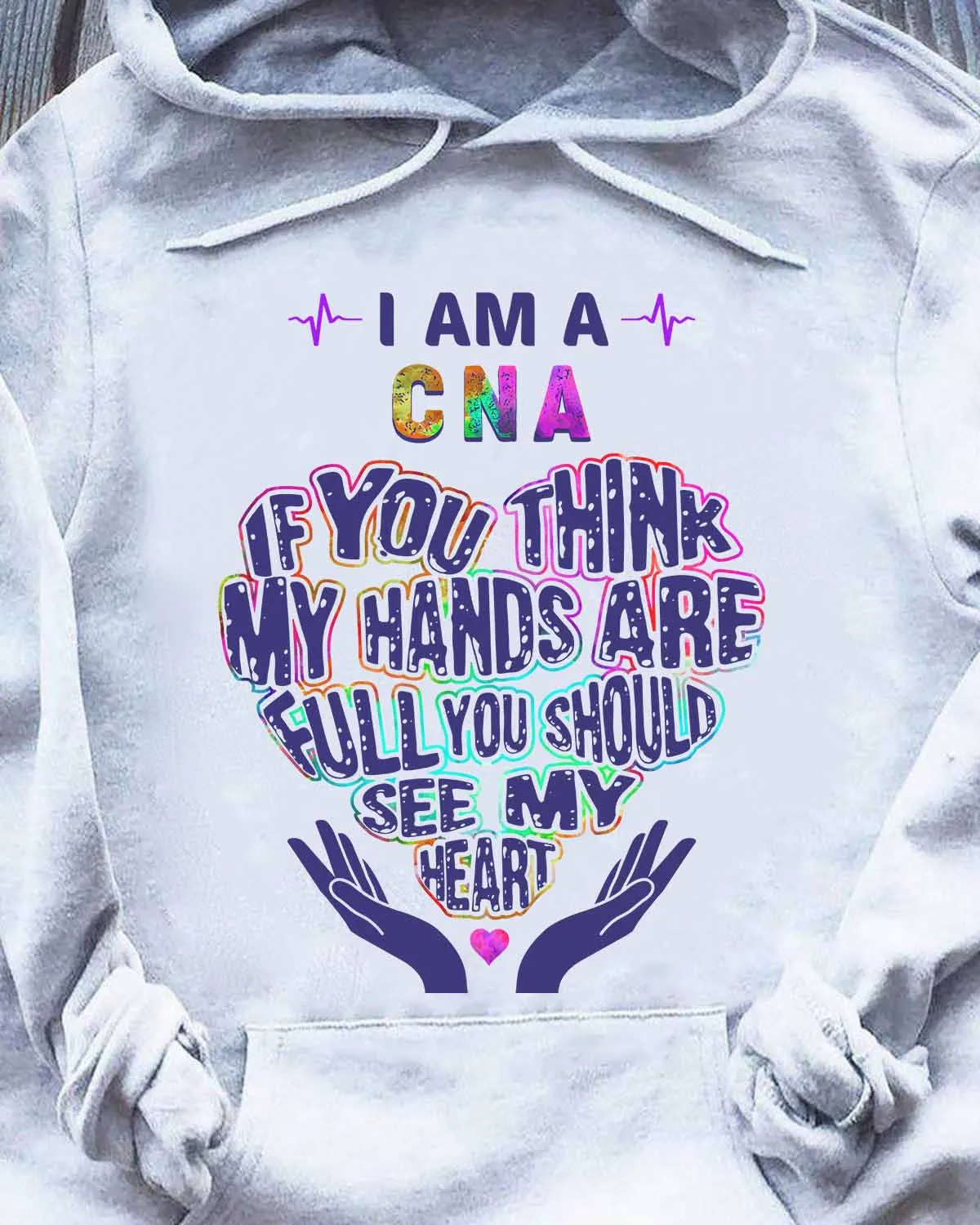 “Shop the Stylish CNA Hoodie #201022HANDS12FCNAZ4