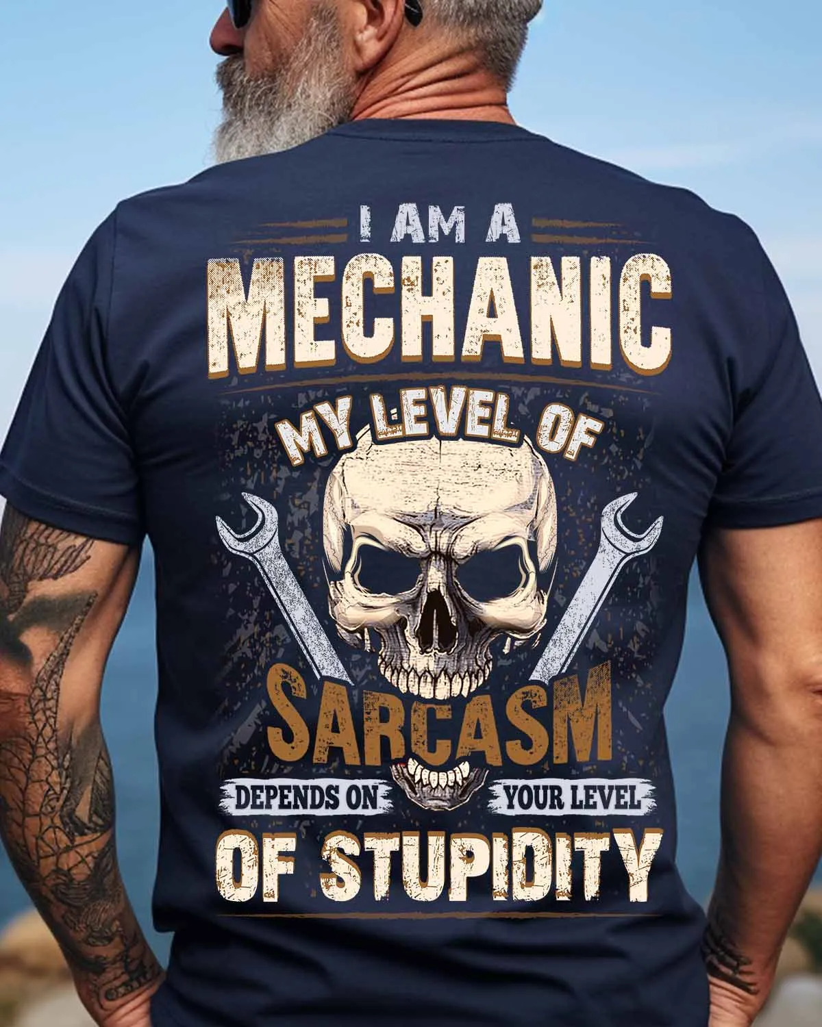 I am a Mechanic-T-shirt-#M130424MYLEV13BMECHZ8