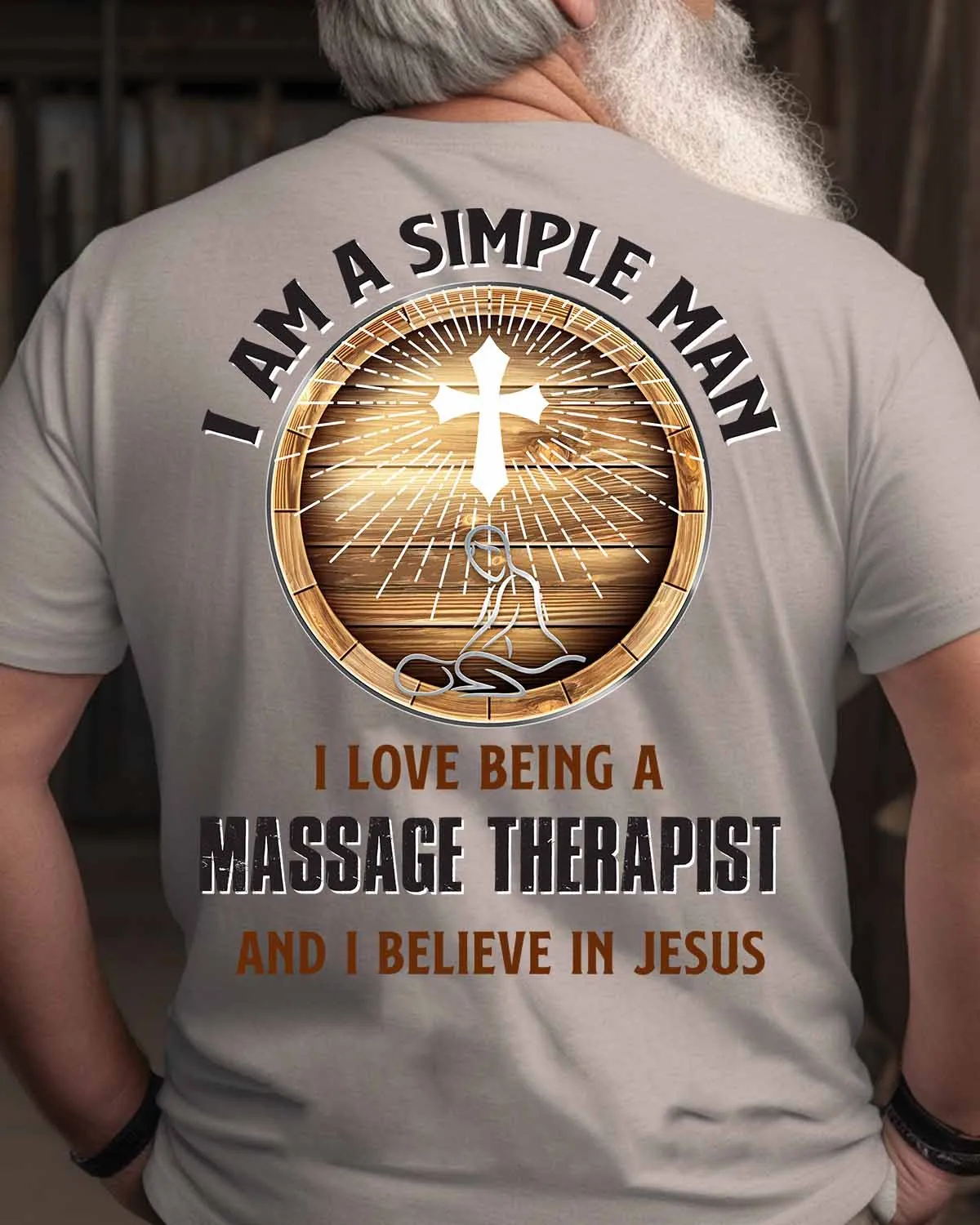 Love being a Massage Therapist Therapist-Hoodie-#F210923SIMPMAN1BMASSZ4