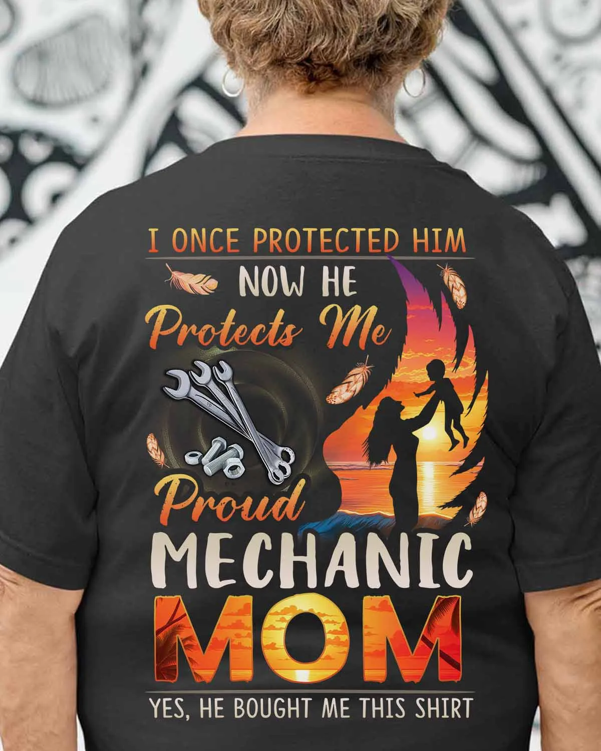 Proud Mechnaic’s Mom-T-shirt-#M030524PROTCTS1BMECHZ6