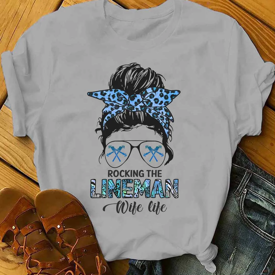 Shop Exclusive Lineman Wife Life T-Shirt – Empowering Lineman Wives