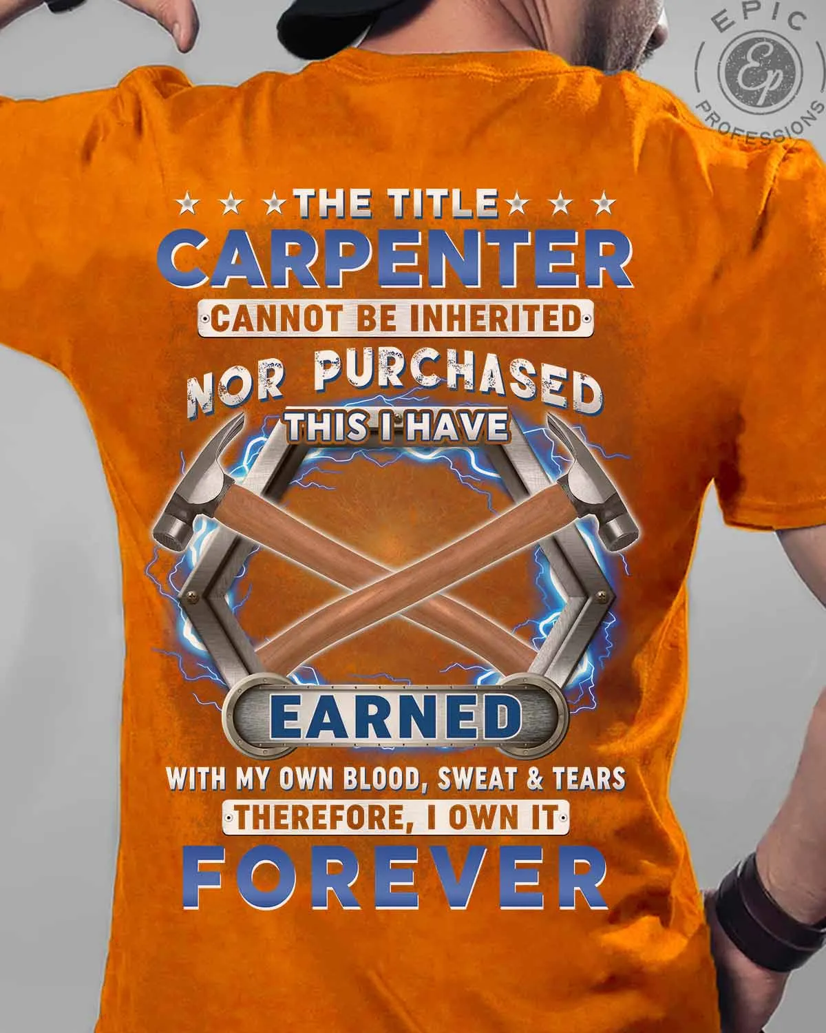 Shop our Carpenter T-Shirt – Celebrate the Hard Work and Dedication of Carpenters!