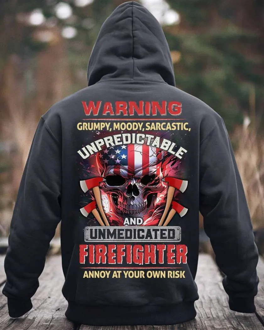 Unpredictable Firefighter -Hoodie-#M221124UNPRE16BFIREZ6