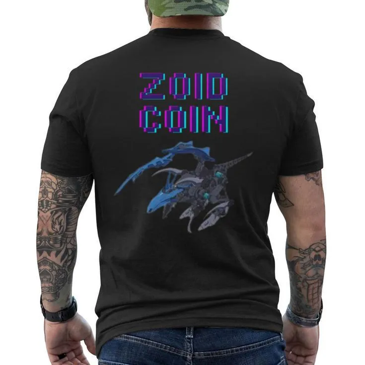 Zoidt Coin Game Men’s Back Print T-shirt